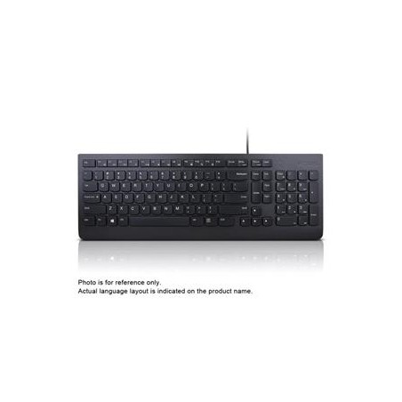 Lenovo klávesnice Essential Wired (Black) CZ/SK