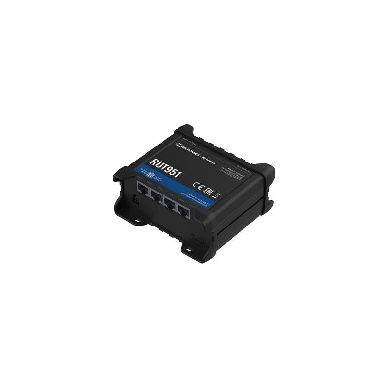 Teltonika LTE Wi-Fi Router RUT951, 2,4 GHz, 802.11b/g/n, 2/3/4G, LTE