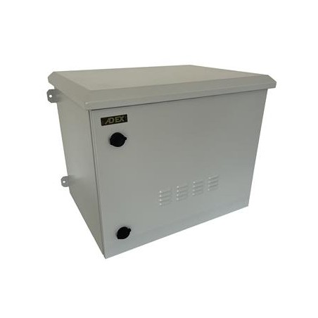 ADEX venkovní rozvaděč 20U 600mm šedý, nástěnný