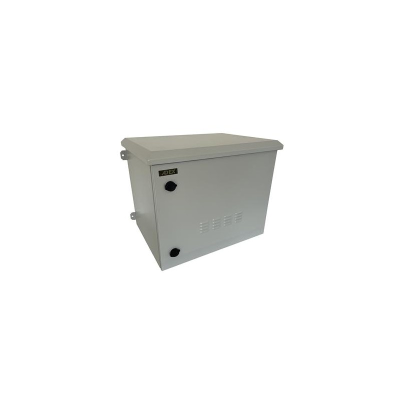 ADEX venkovní rozvaděč 20U 450mm šedý, nástěnný