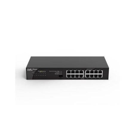 Reyee RG-ES116G, 16-Port 10/100/1000 Mbps Desktop Switch