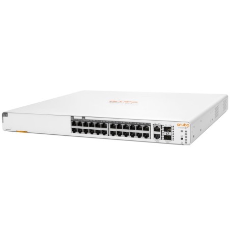 HPE Networking Instant On Switch 20p Gigabit CL4 4p Gigabit CL6 PoE 2p 10GBT 2p SFP+ 370W 1960 (JL807A)