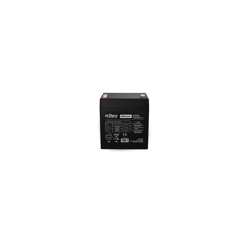 nJoy - baterie GP05122F 12V/5Ah, F2 (T2)
