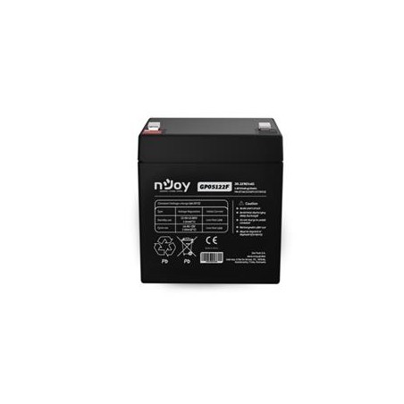 nJoy - baterie GP05122F 12V/5Ah, F2 (T2)