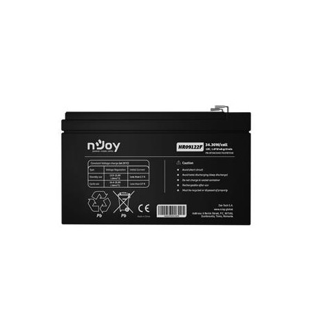 nJoy - baterie HR09122F 12V/9Ah, F2 (T2)
