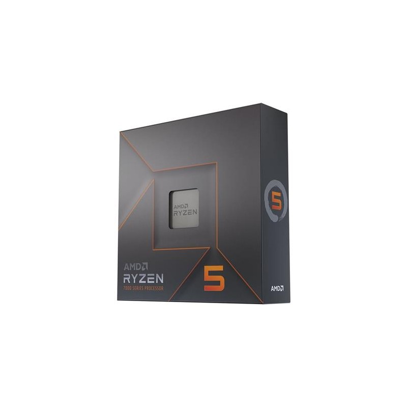 CPU AMD RYZEN 5 7600X WOF, 6-core, 4.7GHz, 32MB cache, 105W, socket AM5, BOX, bez chladiče