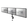 Neomounts Select NM-D135D3BLACK/Držák displeje/na stůl/10-27"/svorka+průchodka/VESA 100X100/nosn.3x 8kg/3 displeje/čern