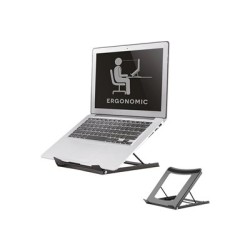 Neomounts NSLS075BLACK/Držák na notebook,tablet/na stůl/10-16"/nosn. 5kg/ 5 různých výškových poloh/skládací/černý