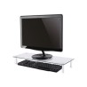 Neomounts NSMONITOR10/podložka pod displej/nosn. 25kg/výška 8cm/sklo