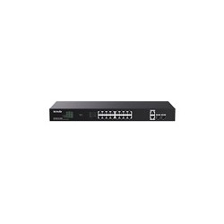 Tenda TEG1120P-16-250W (16xPoE 802.3af/at 10/100/1000Mbps, Uplink 2xRJ45 + 2xSFP) 230W