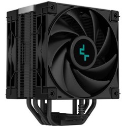 DEEPCOOL CPU Chladič AK400 ZERO DARK PLUS, 2x120mm, LGA1851, AM5, černá