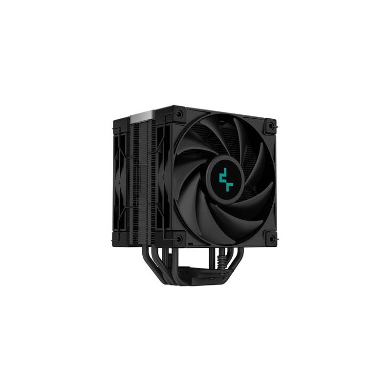 DEEPCOOL CPU Chladič AK400 ZERO DARK PLUS, 2x120mm, LGA1851, AM5, černá