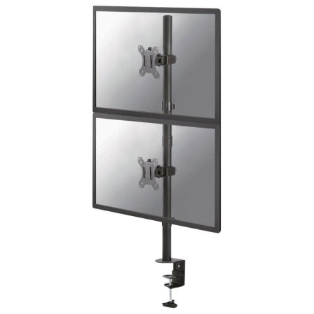Neomounts FPMA-D550DVBLACK/Držák displeje/na stůl/10-32"/svorka/VESA 100X100/nosn. 2x6kg/2 displeje vert/černý
