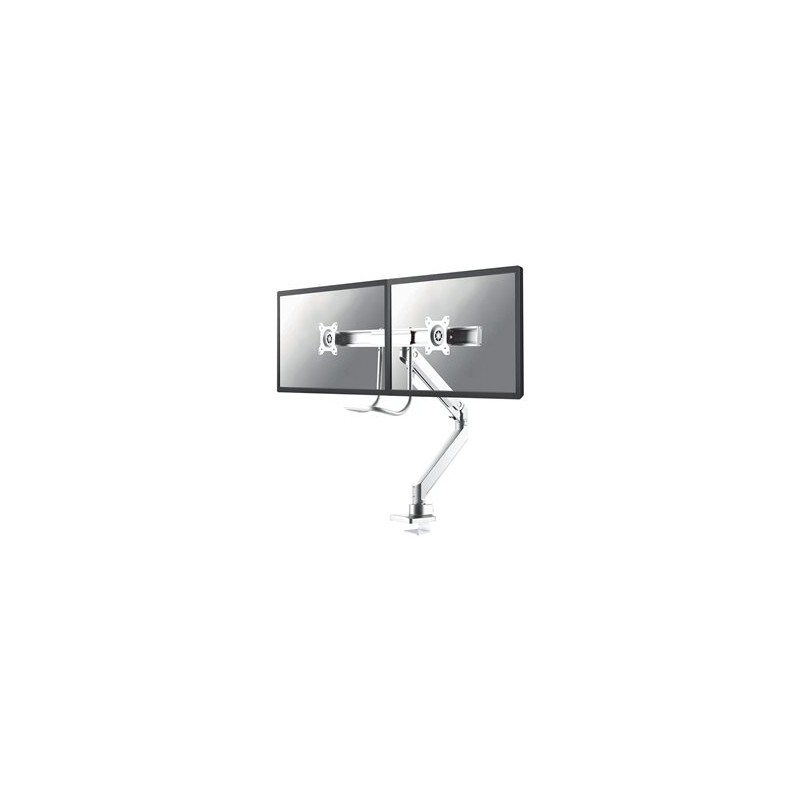 Neomounts Select NM-D775DXWHITE / Flat Screen Desk mount (10-32") desk clamp/grommet / White