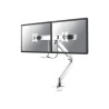 Neomounts Select NM-D775DXWHITE / Flat Screen Desk mount (10-32") desk clamp/grommet / White