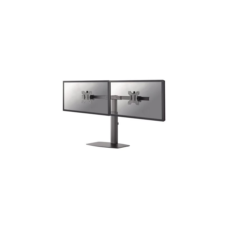 Neomounts FPMA-D865DBLACK /Držák displeje/na stůl/10-27"/stojan/VESA 100X100/nosn.2x6kg/2 displeje/černý