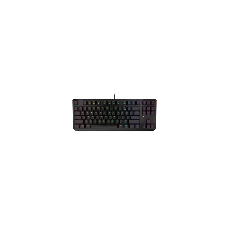 Endorfy herní klávesnice Thock TKL Kailh BR RGB /USB/ brown sw. / drátová / mechanická / CZ/SK layout / černá RGB
