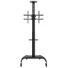 Neomounts PLASMA-M1900E / Mobile Flat Screen Floor Stand (height: 130-162 cm) / Black