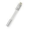 Nedis CCTB65950AL008 - USB-C Adaptér | USB-C Zástrčka – 3,5 mm Zásuvka | 0,08 m | Hliníkový