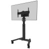 Neomounts Select FL50S-825BL1/Držák displeje/vozík/37-75"/4 kolečka/VESA 600X400/nosn. 70kg/nast.výšky/náklon/černý