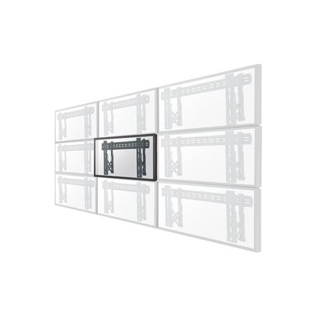 Neomounts LED-VW1000BLACK/Držák displeje/na stěnu/37-75"/fixní/pull-out/VESA 600X400/nosn. 50kg/černý