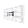 Neomounts LED-VW1000BLACK/Držák displeje/na stěnu/37-75"/fixní/pull-out/VESA 600X400/nosn. 50kg/černý