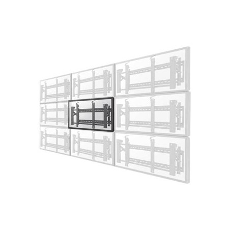 Neomounts LED-VW2000BLACK/Držák displeje/na stěnu/32-75"/fixní/pull-out/VESA 600X400/nosn. 70kg/černý