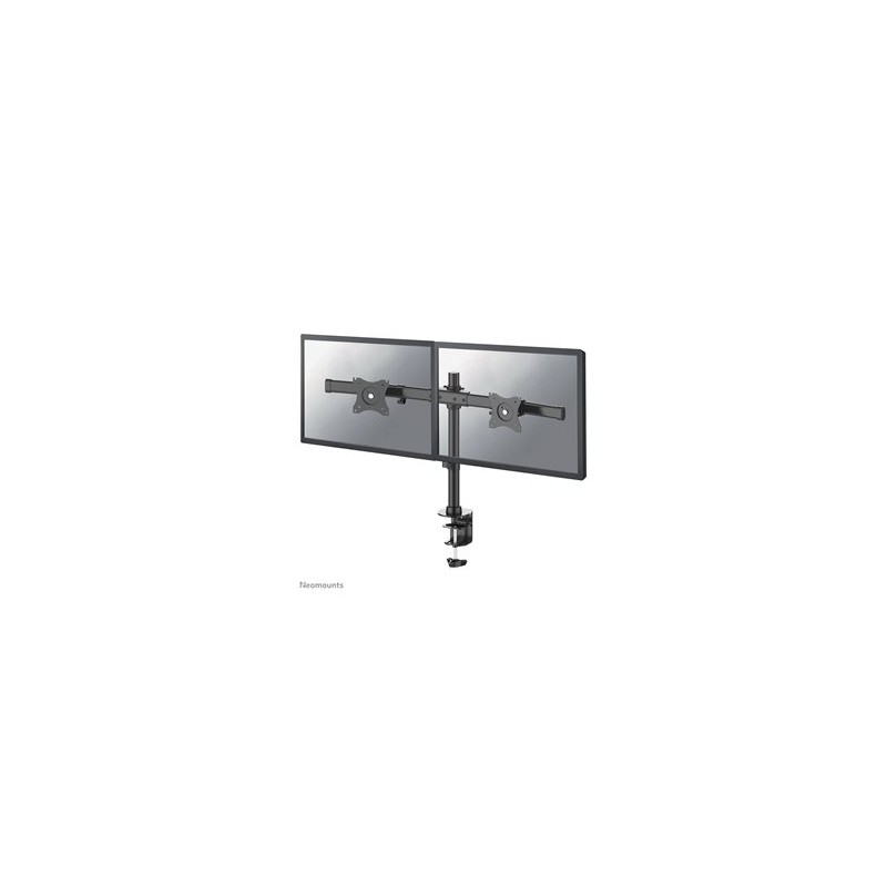 Neomounts FPMA-DCB100DBLACK / Flat Screen Desk Mount (clamp/grommet) - Crossbar / Black