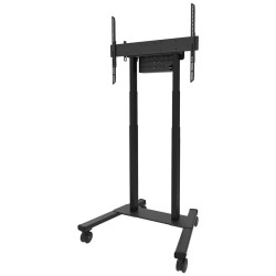 Neomounts FL55-875BL1/Držák displeje/vozík/55-100"/4 kolečka/VESA 800X600/nosn. 110kg/mot. nast.výšky/černý