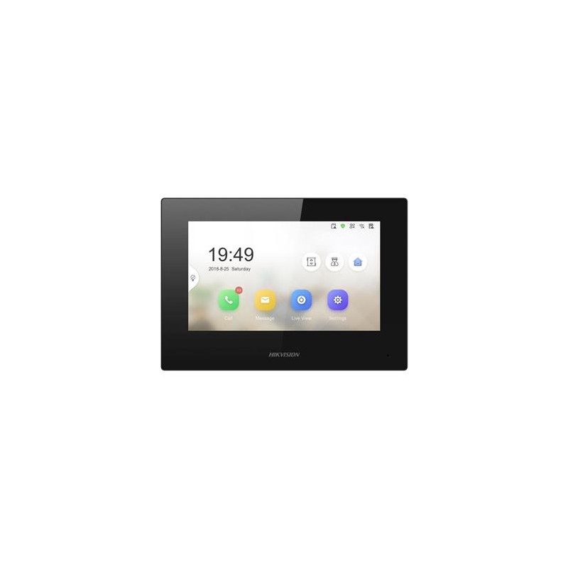Hikvision 7" IP bytový dotykový monitor PoE DSKH6320LE1(B)