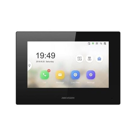 Hikvision 7" IP bytový dotykový monitor PoE DSKH6320LE1(B)