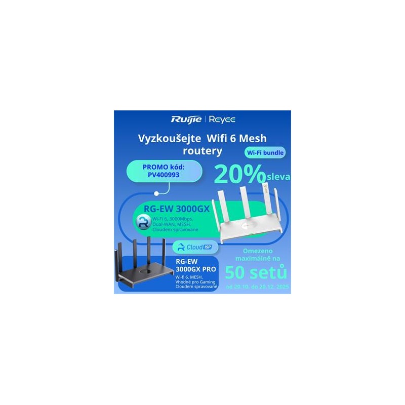Reyee WiFi 6 Router Bundle