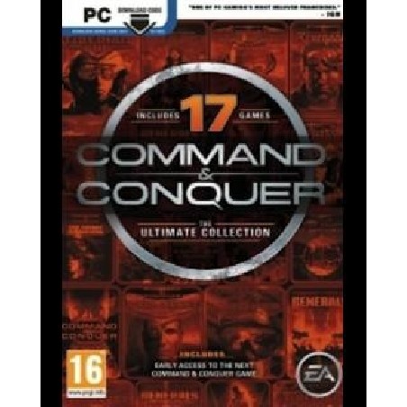 Command and Conquer The Ultimate Collection – hra pro PC (elektronická licence)