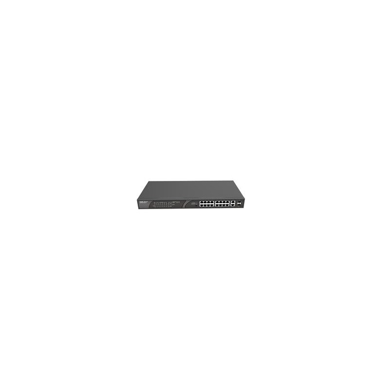 Reyee RG-ES118S-LP, 16-port 10/100Mbps Desktop Unmanaged Switch