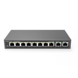 Reyee RG-ES110D-P, 8-port 10/100Mbps Desktop Unmanaged Switch