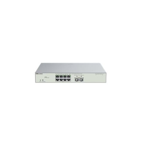 Reyee RG-NBS5300-8MG2XS-UP 10 Ports Muti-Gigabit Layer 3 Managed Switch with 8 PoE++ Ports, 2 SFP+ Uplink Ports