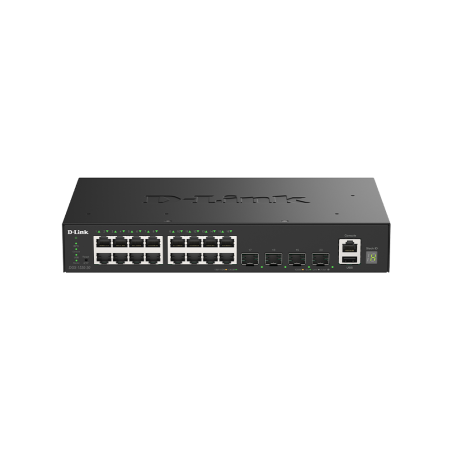 D-Link DGS-1530-20/E 16 Ports GE + 4 Ports 10G SFP+ Smart Managed Switch
