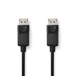NEDIS kabel DisplayPort/ zástrčka DisplayPort - zástrčka Displayport/ 4K/ černý/ bulk/ 2m