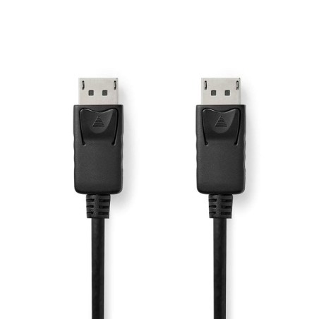 NEDIS kabel DisplayPort/ zástrčka DisplayPort - zástrčka Displayport/ 4K/ černý/ bulk/ 2m