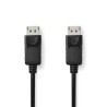 NEDIS kabel DisplayPort/ zástrčka DisplayPort - zástrčka Displayport/ 4K/ černý/ bulk/ 2m