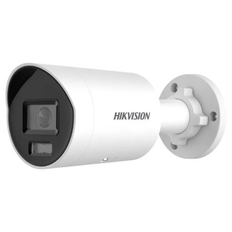 Hikvision 8MPix IP Bullet Hybrid ColorVu AcuSense kamera LED/IR 40m, WDR 130dB, blikač, mikrofon, IP67