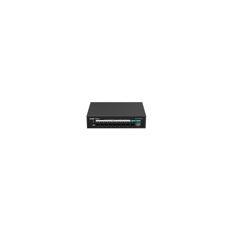 Reyee RG-ES110GS-P-L, 10-Port 10/100/1000 Mbps Unmanaged PoE Switch