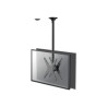 Neomounts FPMA-C340DBLACK / Back to Back Screen Ceiling Mount (Height: 106-156 cm) / Black