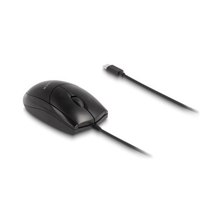 Delock Optická USB Type-C™ myš – tichá