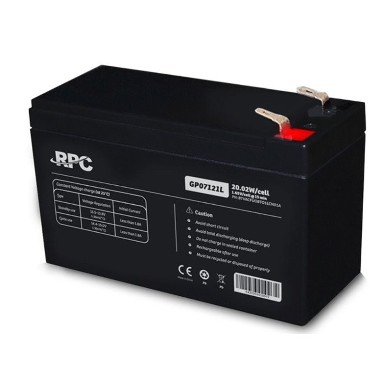 nJoy - baterie GP07122L 12V/7Ah, T1/F1