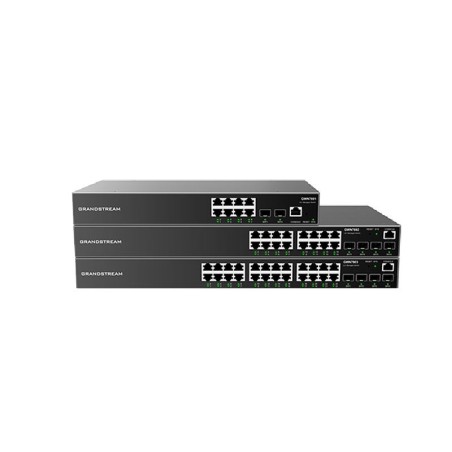 DEFORMACE PRODEJNÍHO OBALU Grandstream GWN7803 Layer 2+ Managed Network Switch 24 portů / 4 SFP