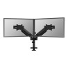Neomounts DS65S-950BL2 Neomounts NEXT One SL Desk Mount, double display, sliding VESA (topfix clamp/grommet), black