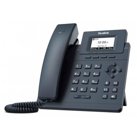 Yealink SIP-T30P SIP telefon, PoE, 2,3" 132x64 nepodsv. LCD, 1 x SIP úč., 100M Eth