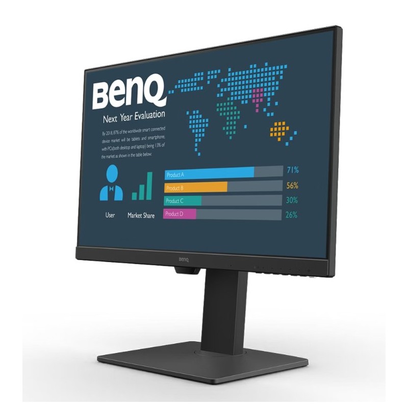 BENQ 27" LED BL2786TC/ 1920x1080/ IPS panel/ 1300:1/ 5ms/ HDMI/ DP/ USB-C/ Pivot/ audio/ černý