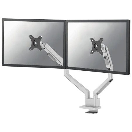 Neomounts DS70-250SL2 Neomounts NEXT Slim Desk Mount, double display (topfix clamp/grommet), silver